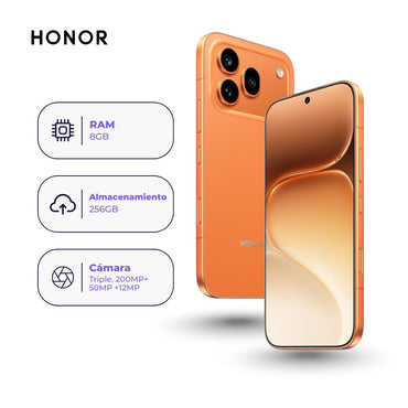 Honor 600 Pro 256GB 8GB Ram Naranja