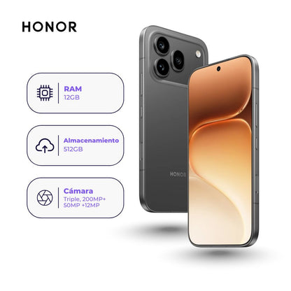 Honor 600 Pro 512GB 12GB Ram Negro
