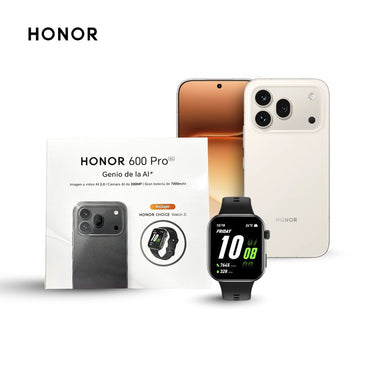 Honor 600 Pro 256GB 8GB Dorado y Watch 2i