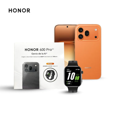 Honor 600 Pro 256GB 8GB Naranja y Watch 2i