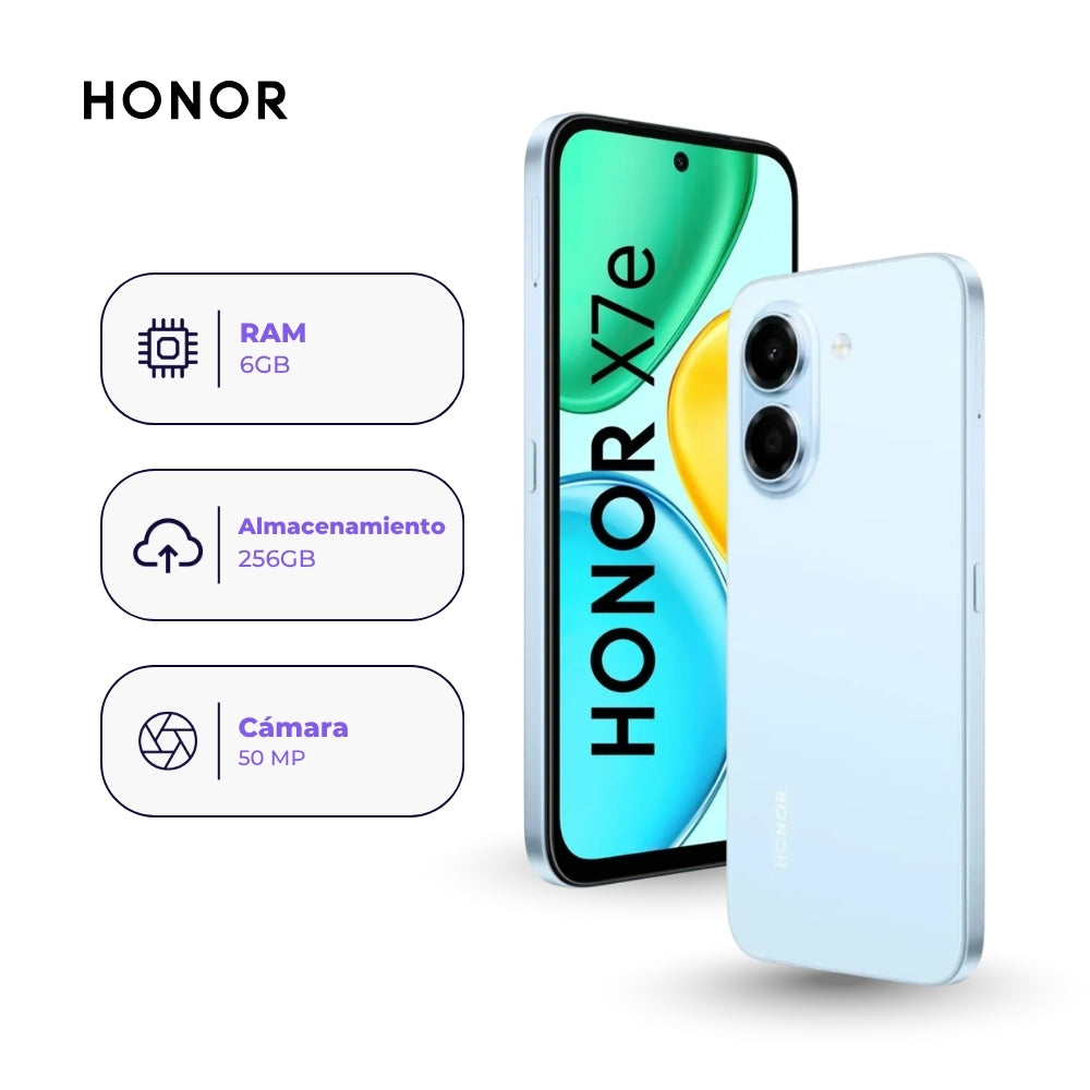 Honor X7e 256GB 6GB Azul