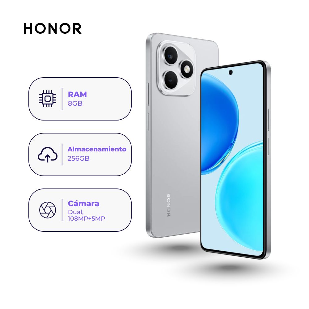 Honor X8d 256GB 8GB Gris