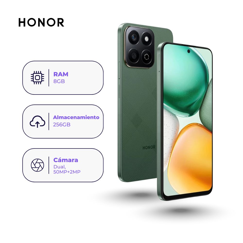 Honor X7c 256GB 8GB Verde