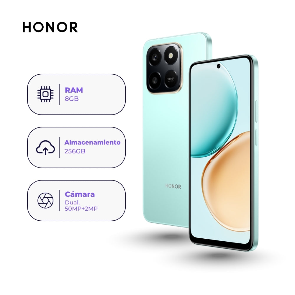 Honor X7d 256GB 8GB Azul