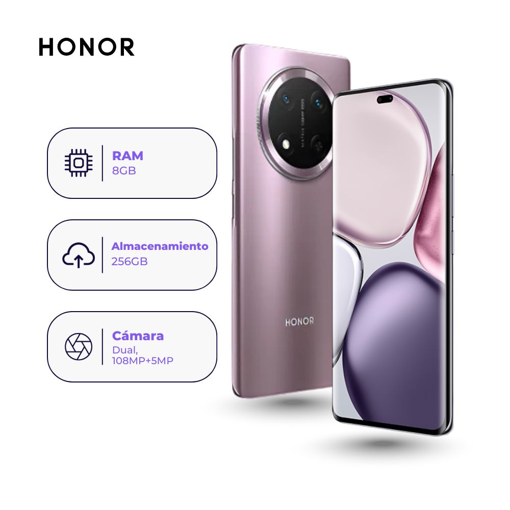 Honor X9c 256GB 8GB Morado