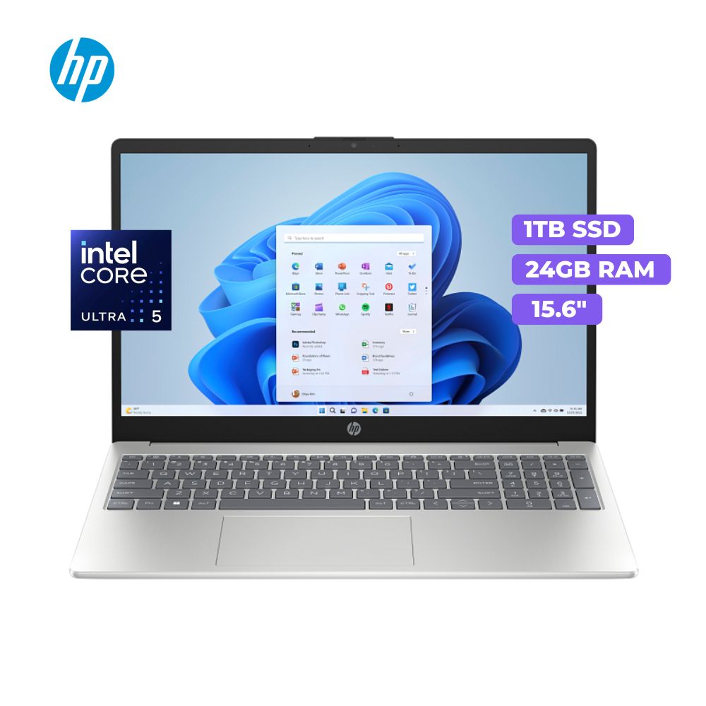 Laptop Hp 15-FD2355LA Core Ultra 5 225U 24GB 1TB SSD 15.6” HD