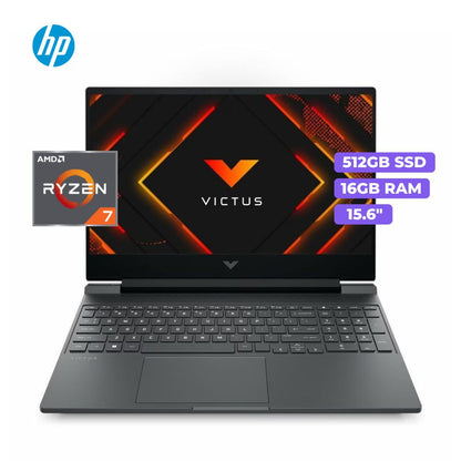 Laptop Hp Victus 15-FB3022LA Ryzen 7 7445HS 16GB 512GB SSD 15.6” FHD 144Hz
