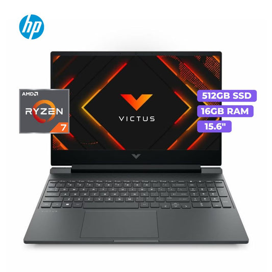 Laptop Hp Victus 15-FB3022LA Ryzen 7 7445HS 16GB 512GB SSD 15.6” FHD 144Hz