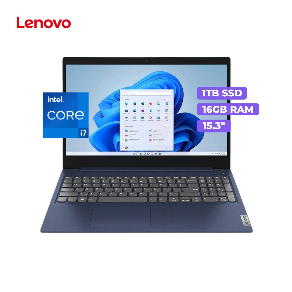 Laptop Lenovo Ideapad Slim 3 15IRH10 Core I7 16GB 1TB SSD 15.3”