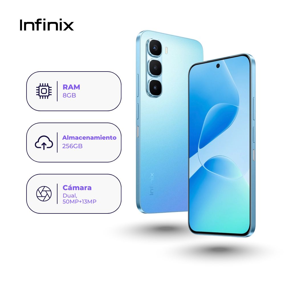 Infinix Hot 60 Pro 256GB 8GB Azul