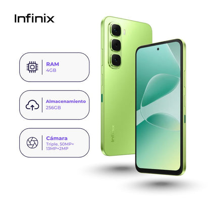 Infinix Hot 60i 256GB 4GB Verde