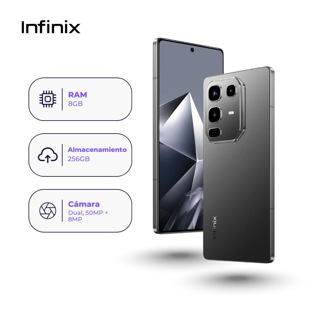 Infinix Note 50 Pro 256GB 8GB Negro