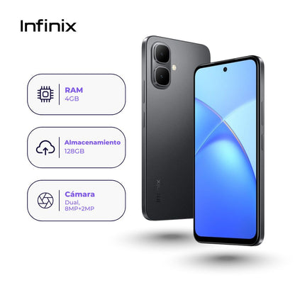Infinix Smart 10 128GB 4GB Negro