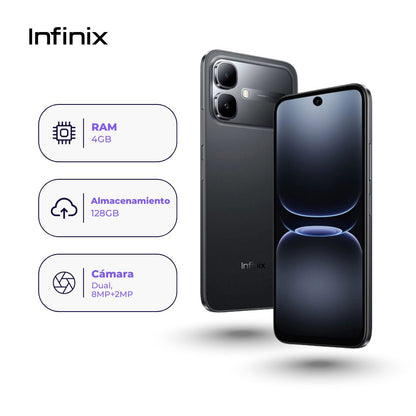 Infinix Smart 20 128GB 4GB Negro