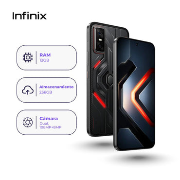 Infinix GT 30 Pro 256GB 12GB Dark Flare + Kit Gaming