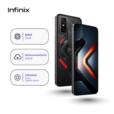 Infinix GT 30 Pro 512GB 12GB Dark Flare + Kit Gaming