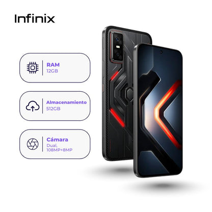 Infinix GT 30 Pro 512GB 12GB Dark Flare + Kit Gaming
