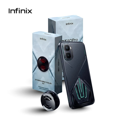 Infinix GT 50 Pro 256GB 12GB Kit Gamer Pack Negro