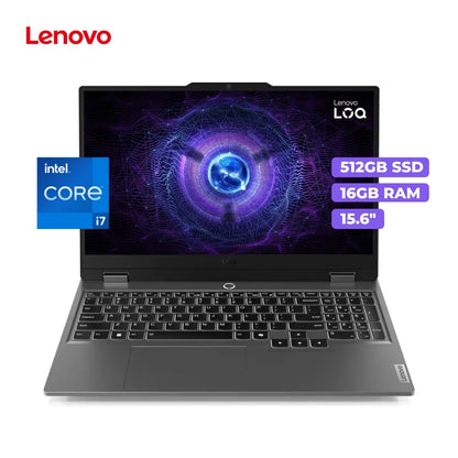 Laptop Lenovo LOQ 15IRX9 Core i7 13650HX 16GB 512GB SSD 15.6” FHD 144Hz