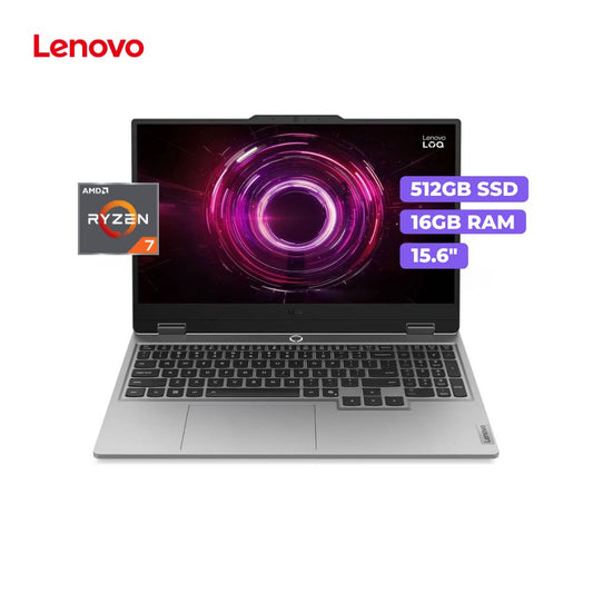 Laptop Lenovo LOQ 15AHP10 AMD Ryzen 7-250 16GB 512GB SSD 15.6”
