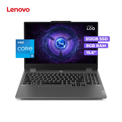 Laptop Lenovo LOQ 15IAX9 Core I5 8GB 512GB SSD 15.6”