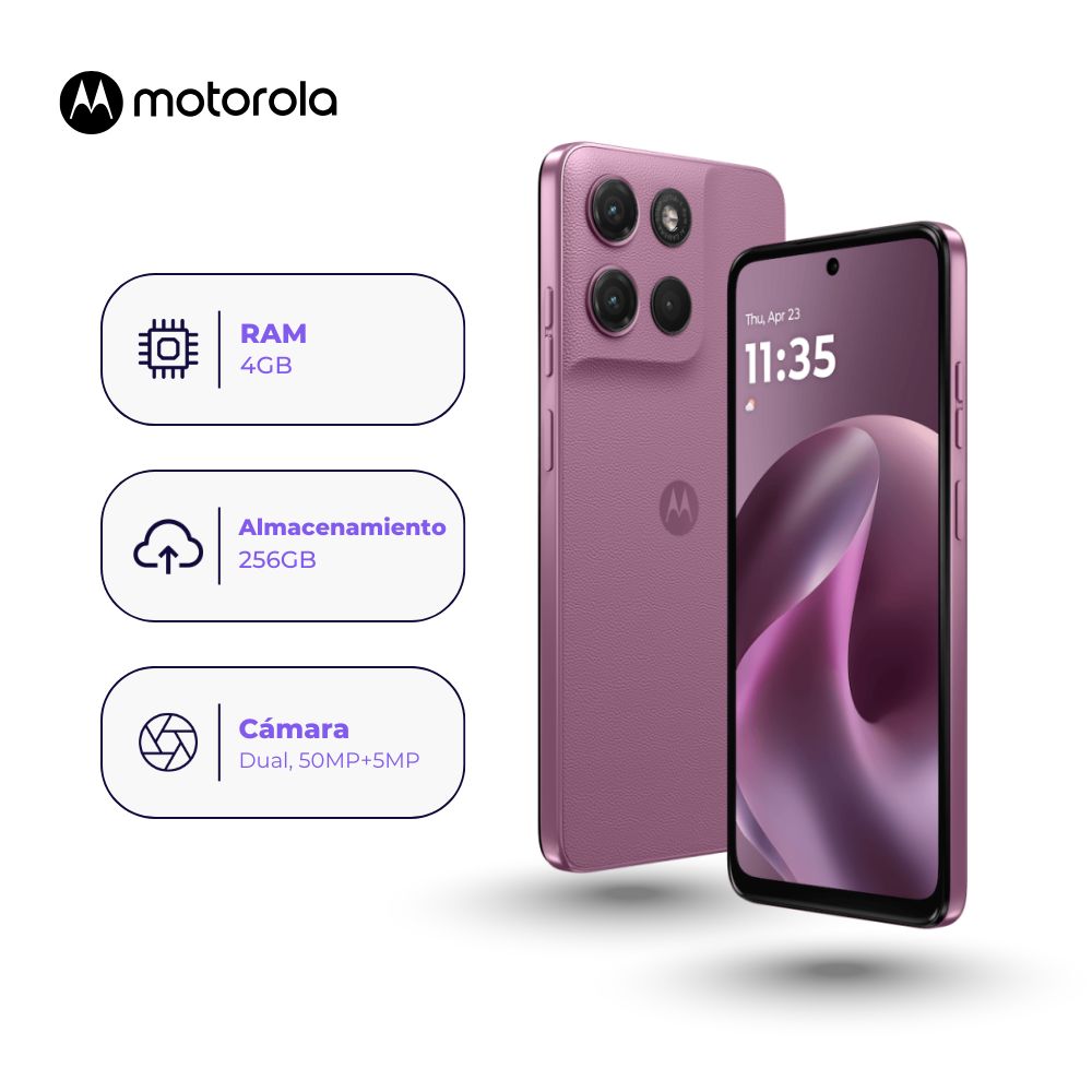 Motorola Moto G17 256GB 4GB Rosa