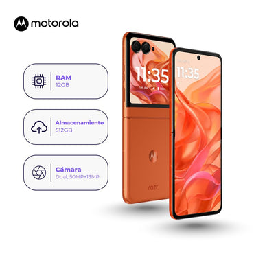 Motorola Razr 50 512GB 12GB Naranja