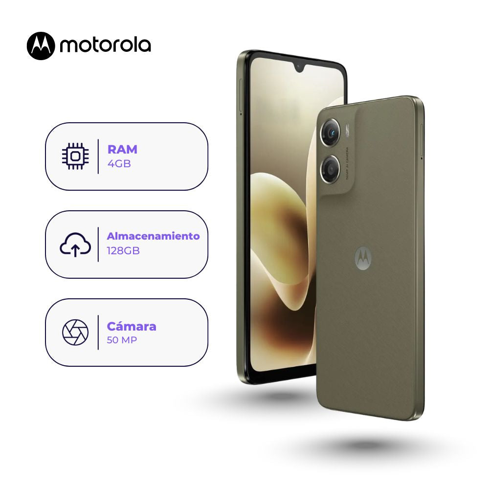 Motorola Moto G06 128GB 4GB Café