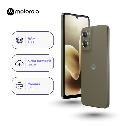 Motorola Moto G06 128GB 4GB Café