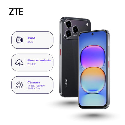 ZTE Blade V80 Pro 256GB 8GB Negro