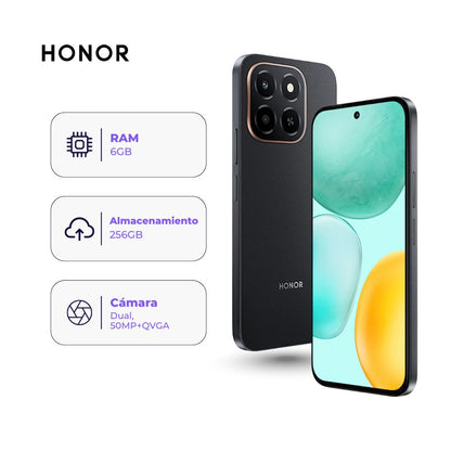Honor X6c 256GB 6GB Negro