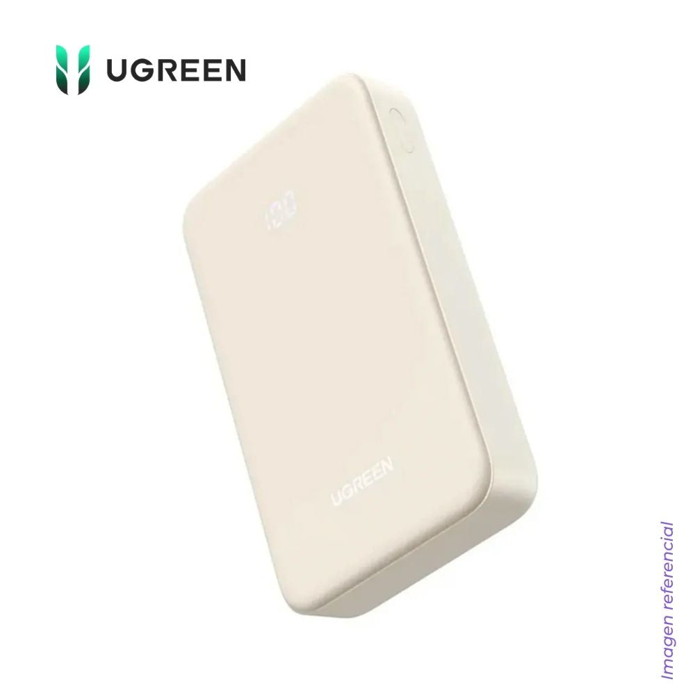 Power Bank UGREEN PB531 20000 MAH Carga Rápida Bidireccional de 30W Beige