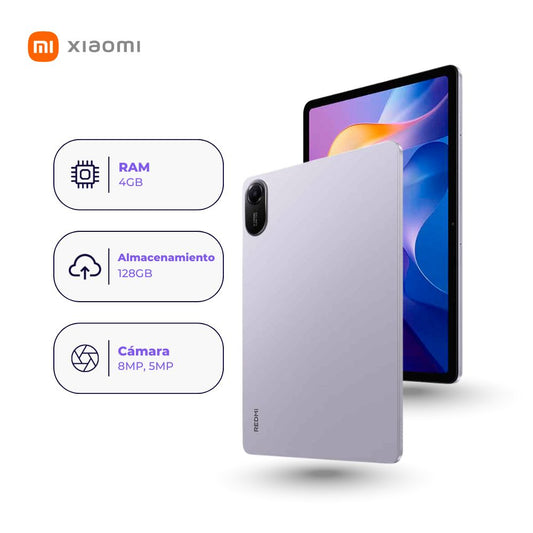 Tablet Xiaomi Redmi Pad 2 11" 128GB 4GB RAM Color Violeta