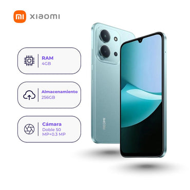Xiaomi Redmi 15C 256GB 4GB Verde + Smartwatch + Audífonos