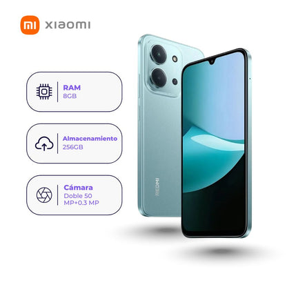 Xiaomi Redmi 15C 256GB 8GB Verde + Smartwatch + Audífonos