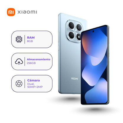 Xiaomi Redmi Note 15 4G 256GB 8GB Azul + Smartwatch + Audífonos