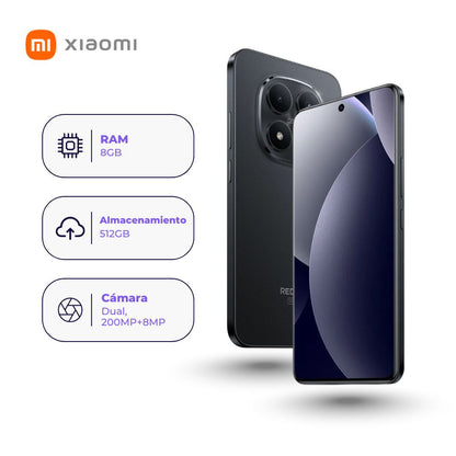 Xiaomi Redmi Note 15 Pro 5G 512GB 8GB Negro + Smartwatch + Audífonos