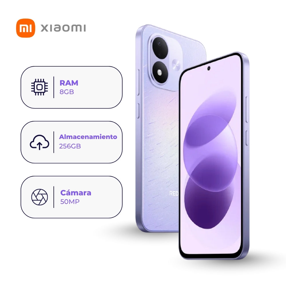 Xiaomi Redmi Note 17 4G 256GB 8GB Morado celestial