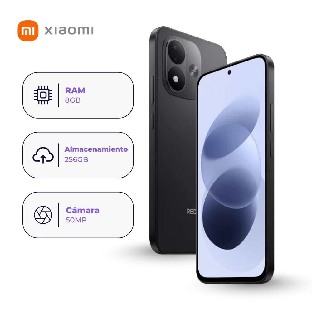Xiaomi Redmi Note 17 4G 256GB 8GB Negro
