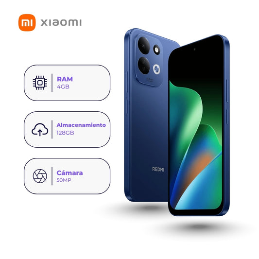 Xiaomi Redmi 17 128GB 4GB Azul profundo