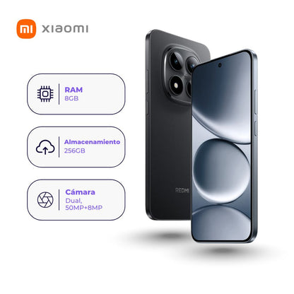 Xiaomi Redmi Note 15 Pro 5G 256GB 8GB Negro
