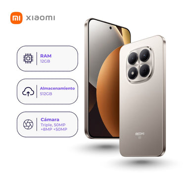 Xiaomi Redmi Note 15 Pro+ 5G 512GB 12GB Plata