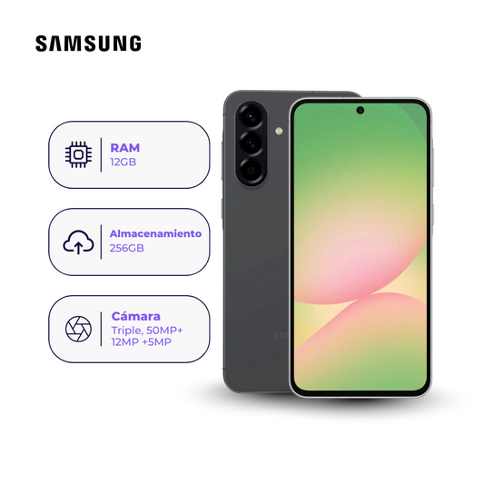 Samsung Galaxy A56 5G 256GB 12GB Negro