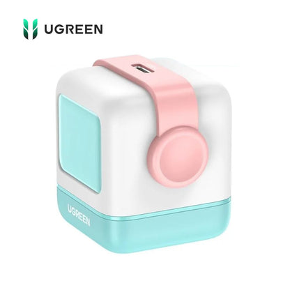 Cargador UGREEN Robot Nexode USB-C 30W GaN Color Pink Blue