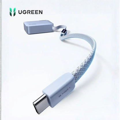 Power Bank UGREEN 10000mAh 33W USB-C con Cable Integrado