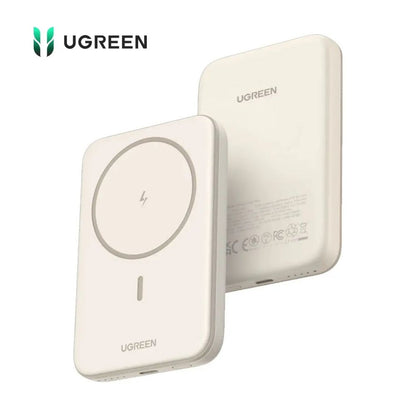 Power Bank UGREEN PB560 Magnético MagSafe 5000mAh 15W USB-C Beige