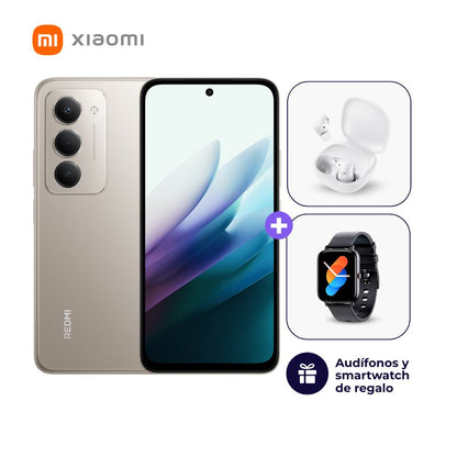 Xiaomi Redmi 15 128GB 6GB Gris + Smartwatch + Audífonos