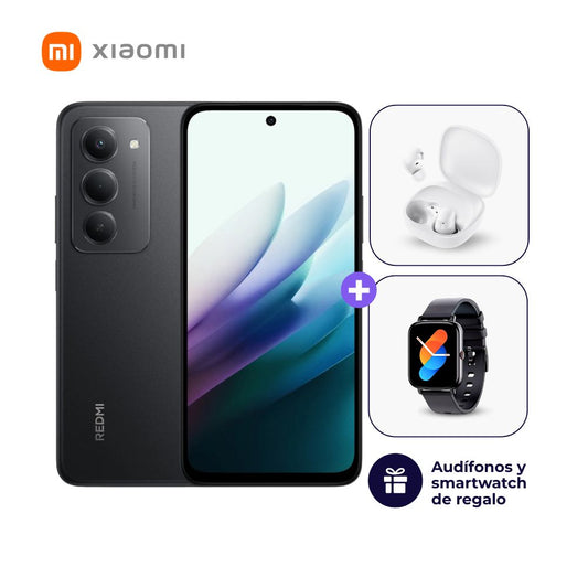 Xiaomi Redmi 15 256GB 8GB Negro + Smartwatch + Audífonos