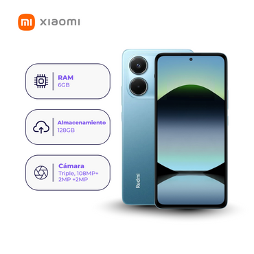 Xiaomi Redmi Note 14 4G 256GB 8GB Azul Océano