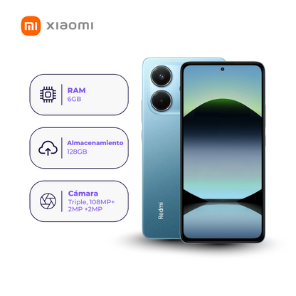 Xiaomi Redmi Note 14 4G 256GB 8GB Azul Océano